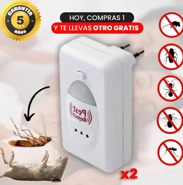 Ahuyentador de plagas 2x1