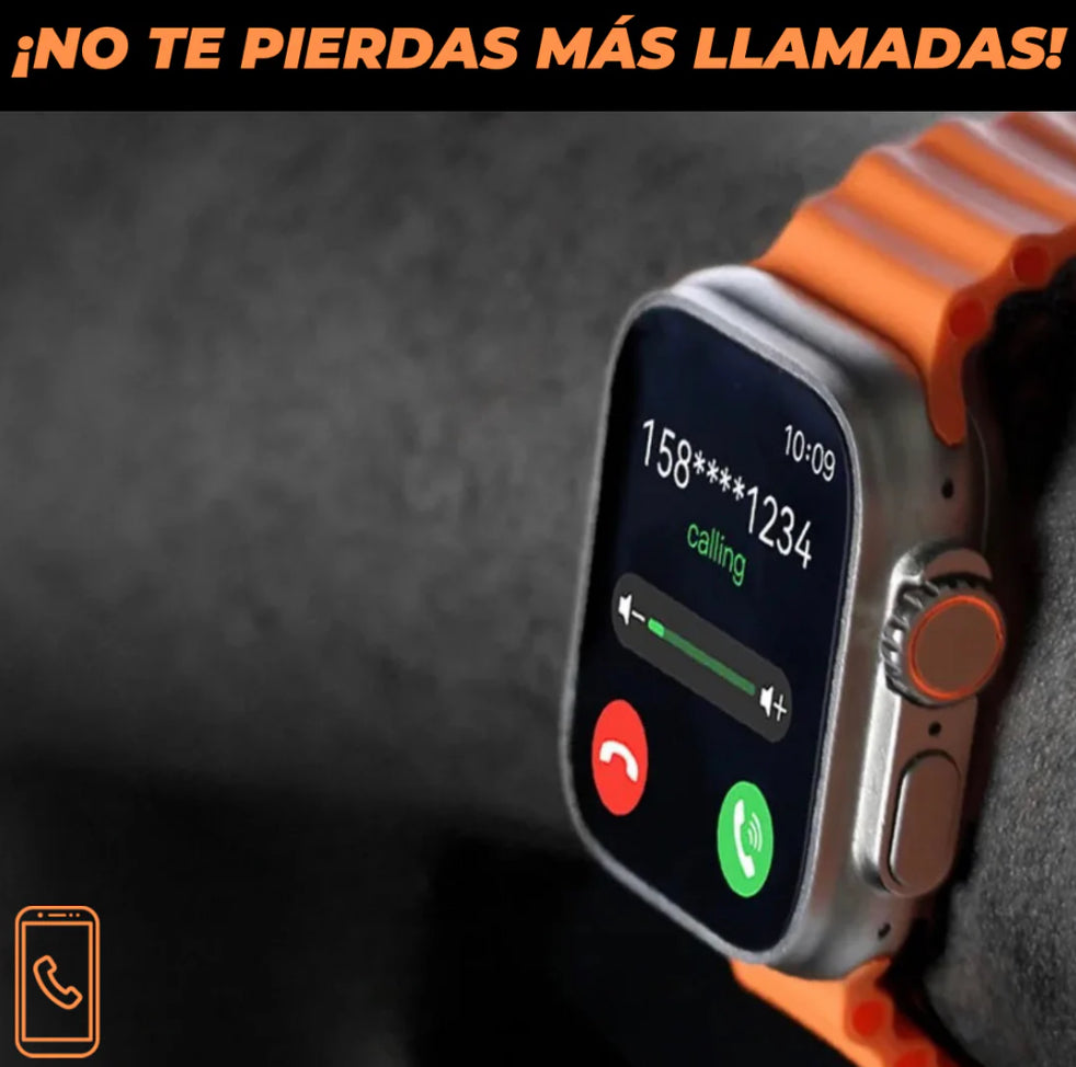 SmartWatch ULTRA PRO®️ +🎁 2 CORREAS GRATIS Y AIRPODS 2
