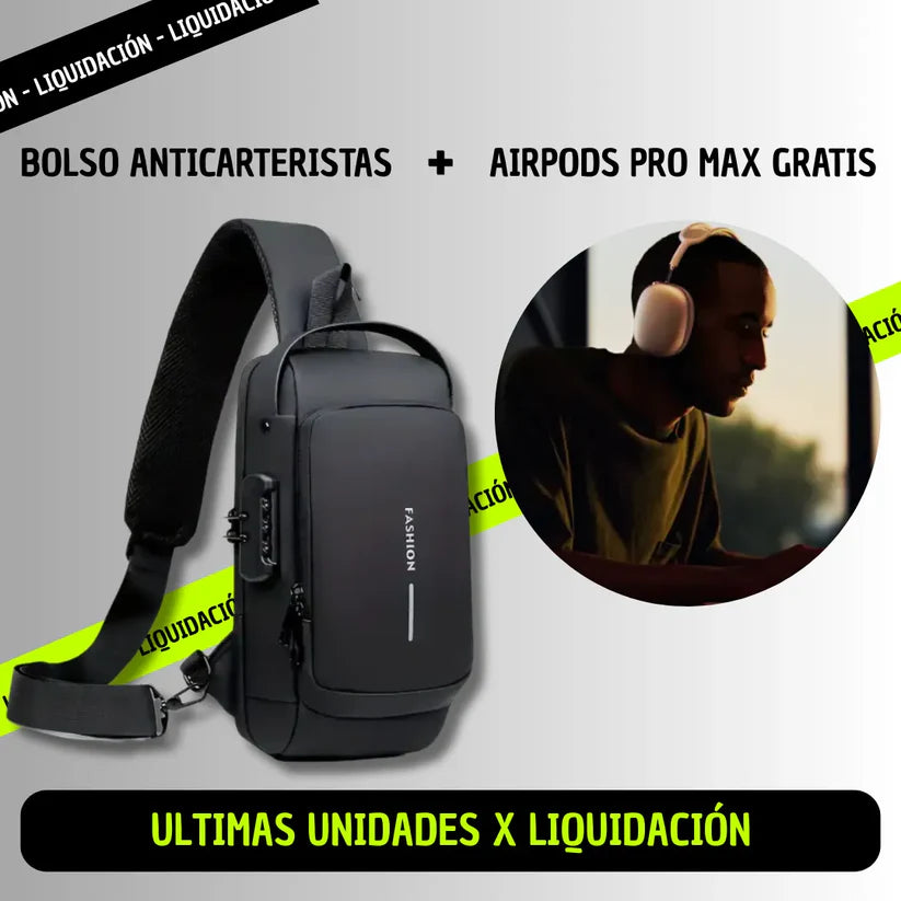 NUEVO BOLSO ANTICARTERISTAS ULTRA REFORZADO™