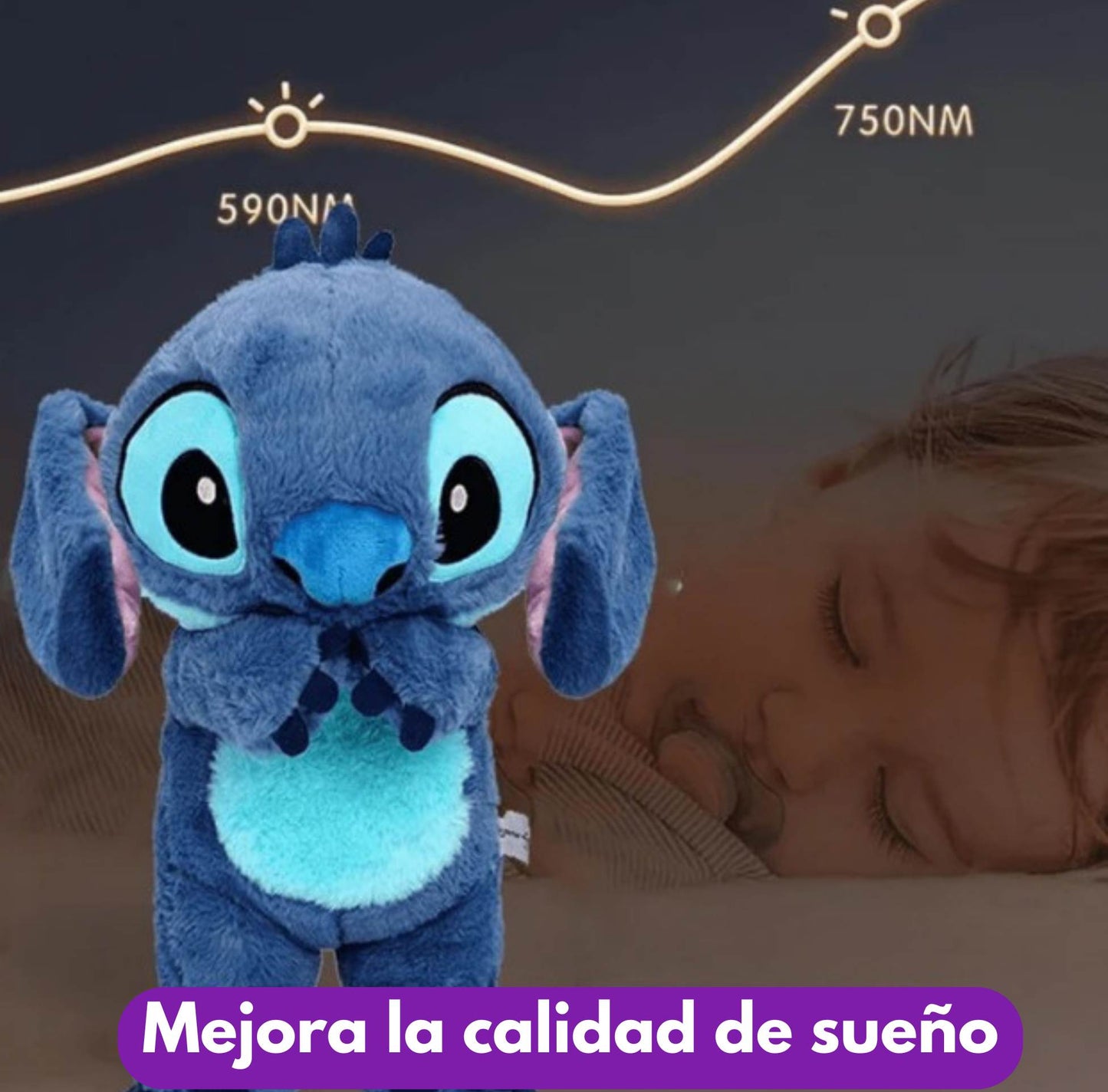 Lilo Stitch Disney® Breathing Bear 🔥Últimas unidades🔥