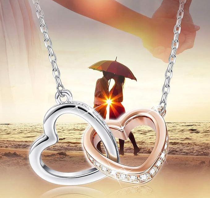 ROSA PRESERVADA + REGALO COLLAR PLATA