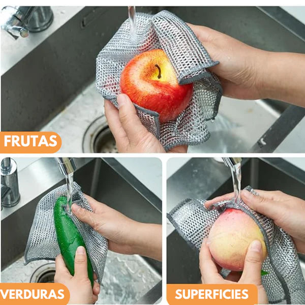 Paños de limpieza HogarHim Pack de 10 + 10 Gratis