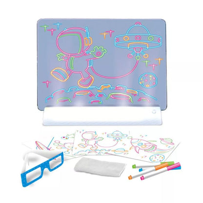 PIZARRA 3D CON GAFAS INCLUIDAS LUMIOS ELYON®