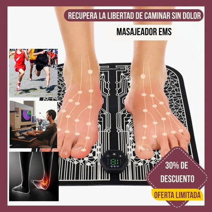 Recuperación Neuromuscular Activa en 15 Minutos: Masajeador de Pies EMS