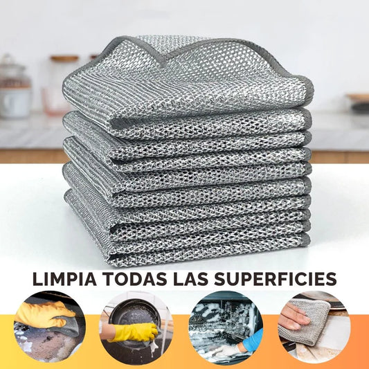 Paños de limpieza HogarHim Pack de 10 + 10 Gratis