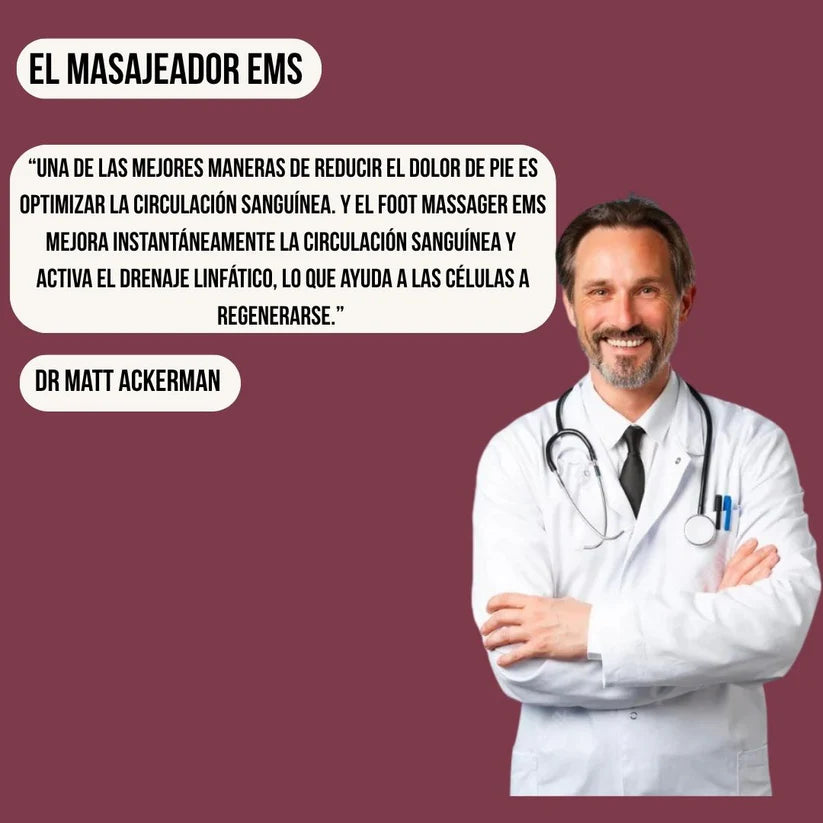 Recuperación Neuromuscular Activa en 15 Minutos: Masajeador de Pies EMS
