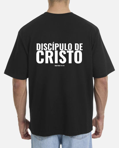 CAMISETA OVERSIZE HOMBRE - MATEO 4:19