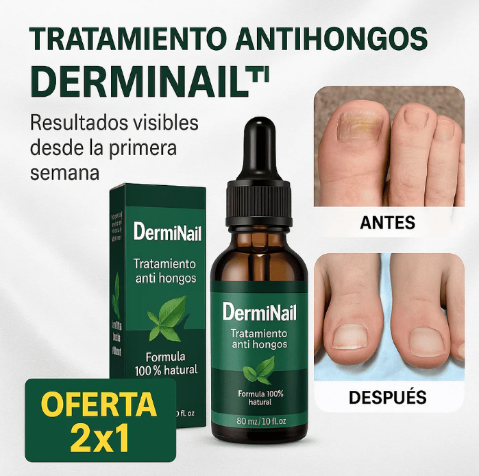 DermiNail ELYON™ – TRATAMIENTO ANTI HONGOS 7 DÍAS 100% NATURAL