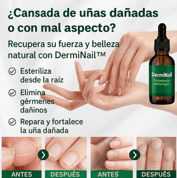 DermiNail ELYON™ – TRATAMIENTO ANTI HONGOS 7 DÍAS 100% NATURAL