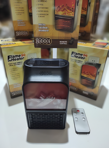 Calefactor chimenea con mando