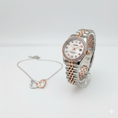 PACK REGALO RELOJ + COLLAR ELYON