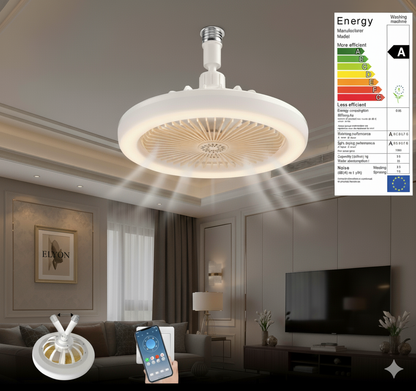 VENTILADOR DE TECHO LUZ LED - ÚLTIMAS UNIDADES