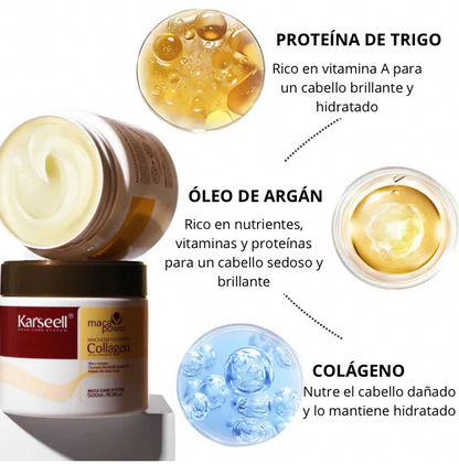 ELYON® Collagen Original Mask 2X1 + CEPILLO MASAJEADOR REGALO