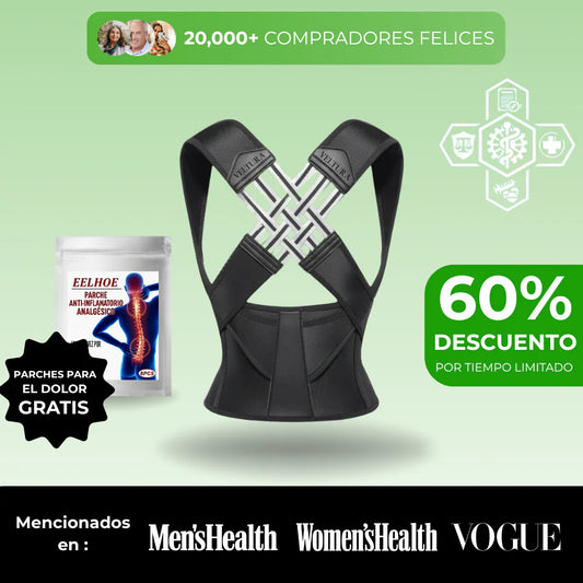 POSTURE ELYON VENTURA DELUXE™ + Parches Alivio del Dolor (GRATIS) - Edición Limitada