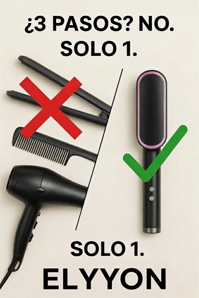 Cepillo Alisador ELYON 3MIN + Regalo EXCLUSIVO