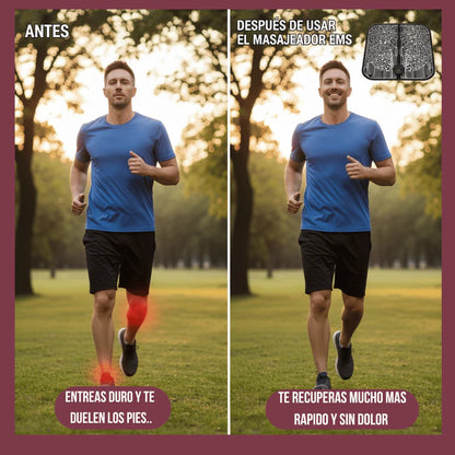 Recuperación Neuromuscular Activa en 15 Minutos: Masajeador de Pies EMS