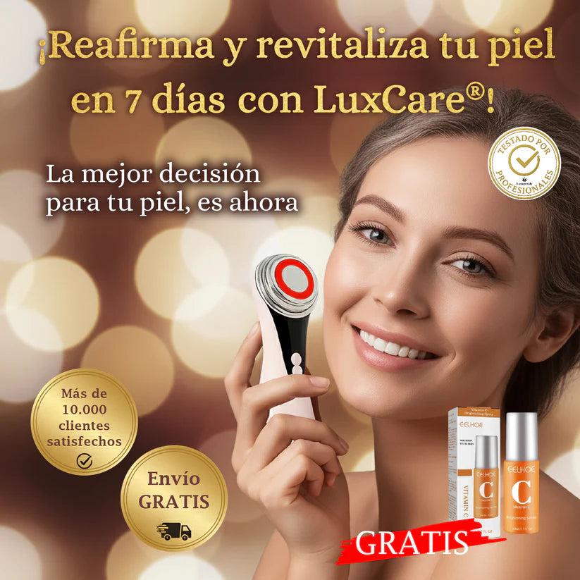 Reafirma tu piel en 7 días con LuxCare® + Serum Vitamina C GRATIS