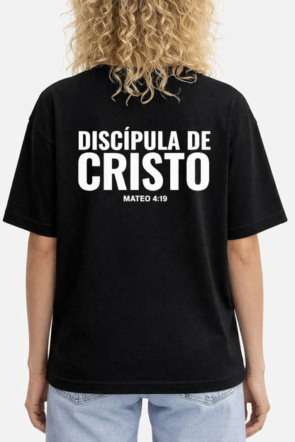 CAMISETA OVERSIZE MUJER - MATEO 4:19