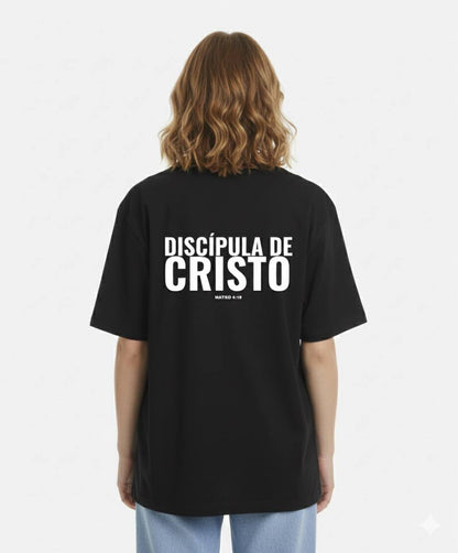 CAMISETA OVERSIZE MUJER - MATEO 4:19