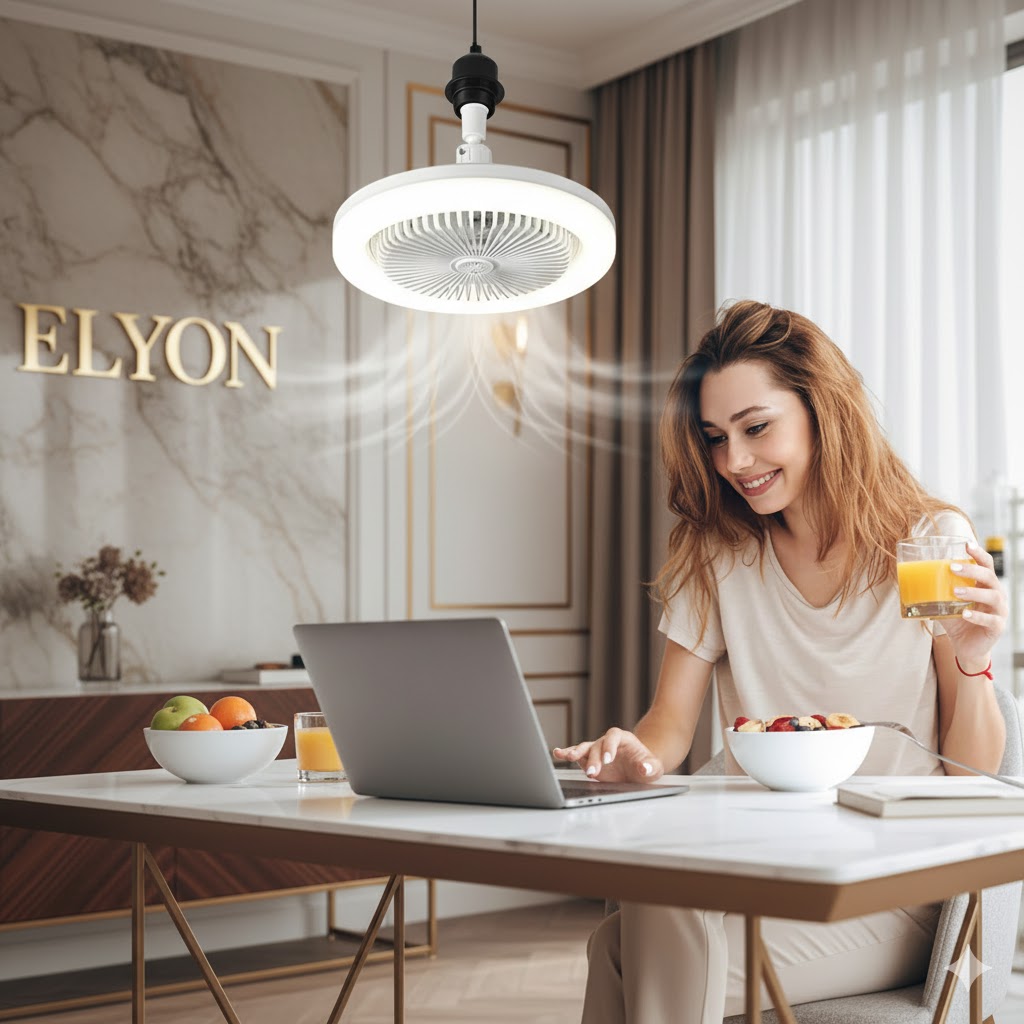VENTILADOR DE TECHO LUZ LED - ÚLTIMAS UNIDADES