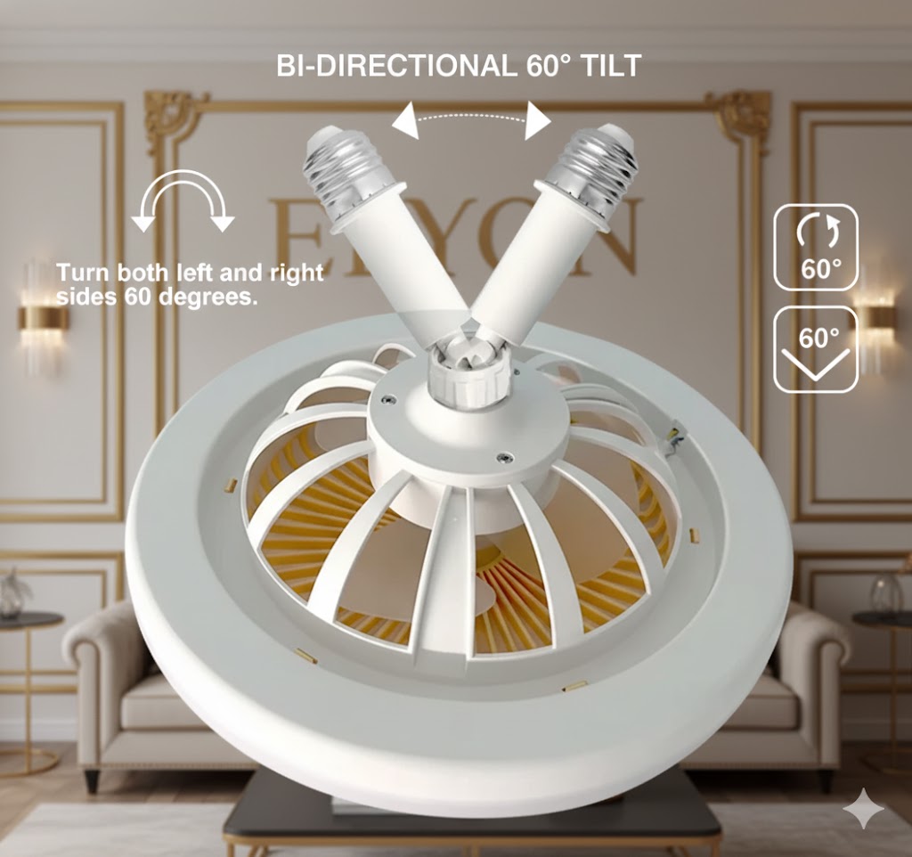 VENTILADOR DE TECHO LUZ LED - ÚLTIMAS UNIDADES