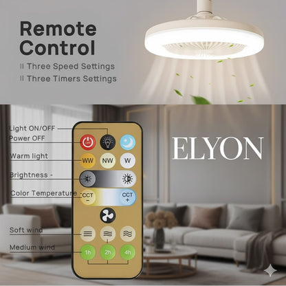 VENTILADOR DE TECHO LUZ LED - ÚLTIMAS UNIDADES