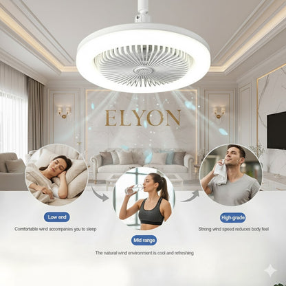 VENTILADOR DE TECHO LUZ LED - ÚLTIMAS UNIDADES
